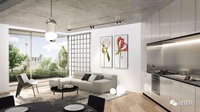Picture of Industrial Chic Appeals to Renters With Something Old, Something New