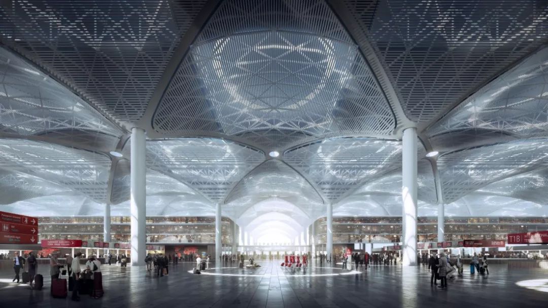 除了北京大兴机场外,你还应该关注这些未来派机场.