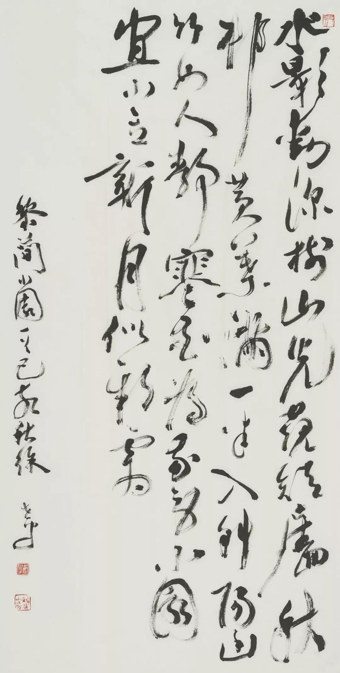 黎简《小园》徐世平138m×69cm