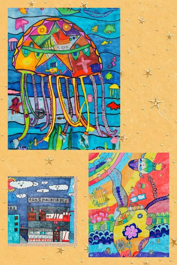 通过本次科幻画比赛的活动为孩子们创设快乐的学习氛围,让孩子更立体