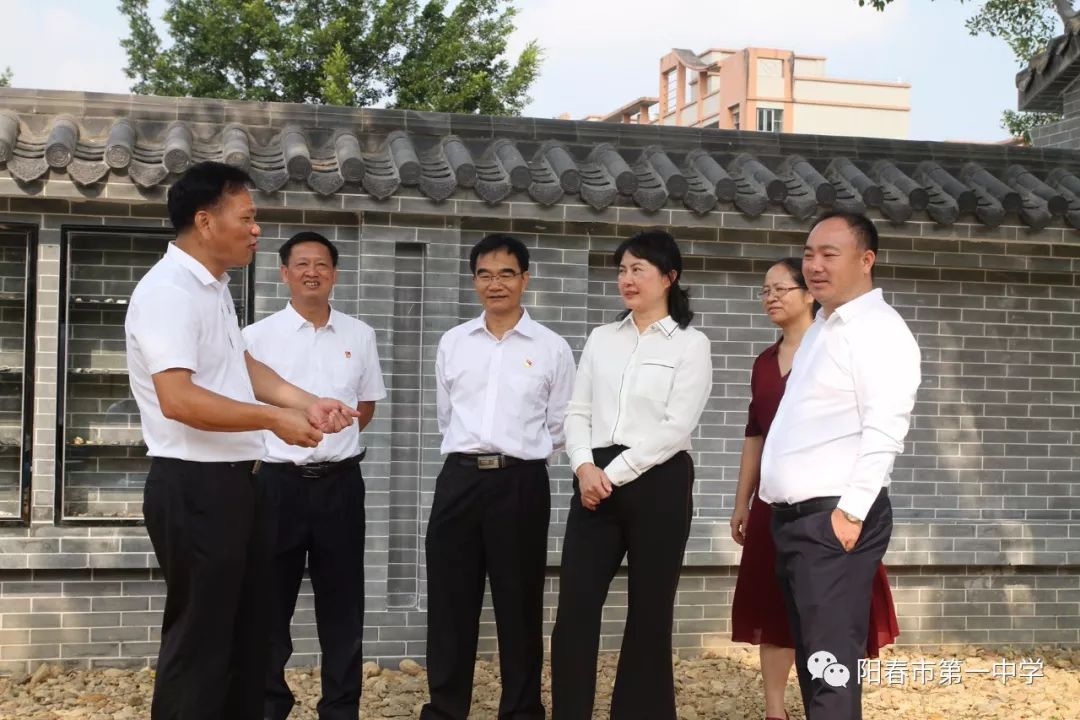 校园新闻阳春一中体育馆落成游泳馆奠基