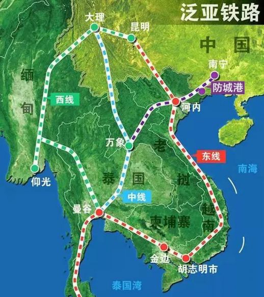 泛亚铁路"东盟核心枢纽---防城港_中国