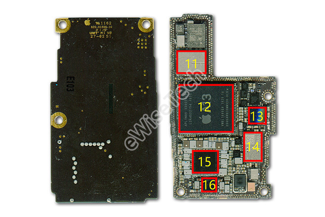 07的iphone 11 pro max内用了哪些模块?