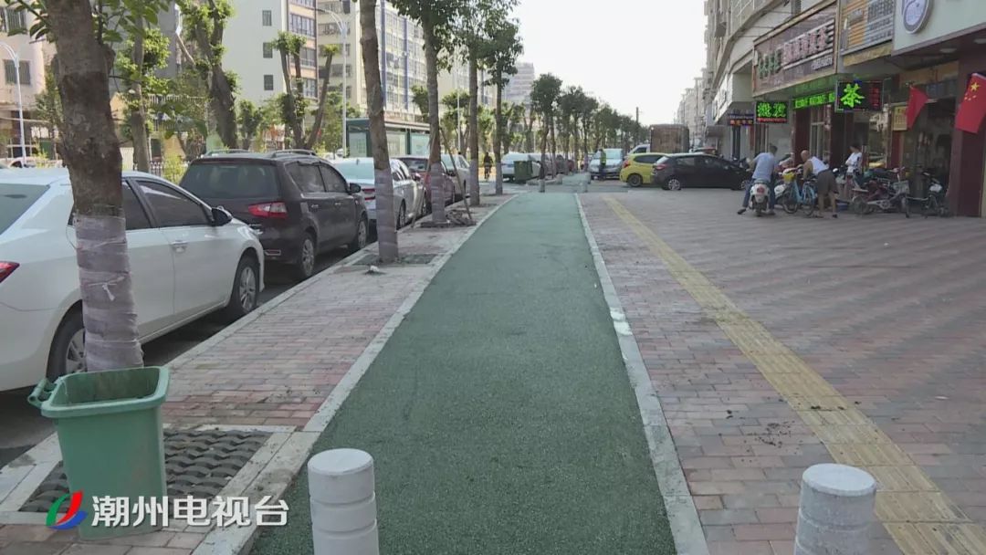 道路美丽变身绿榕北路和西园路步道昨起铺设彩色沥青