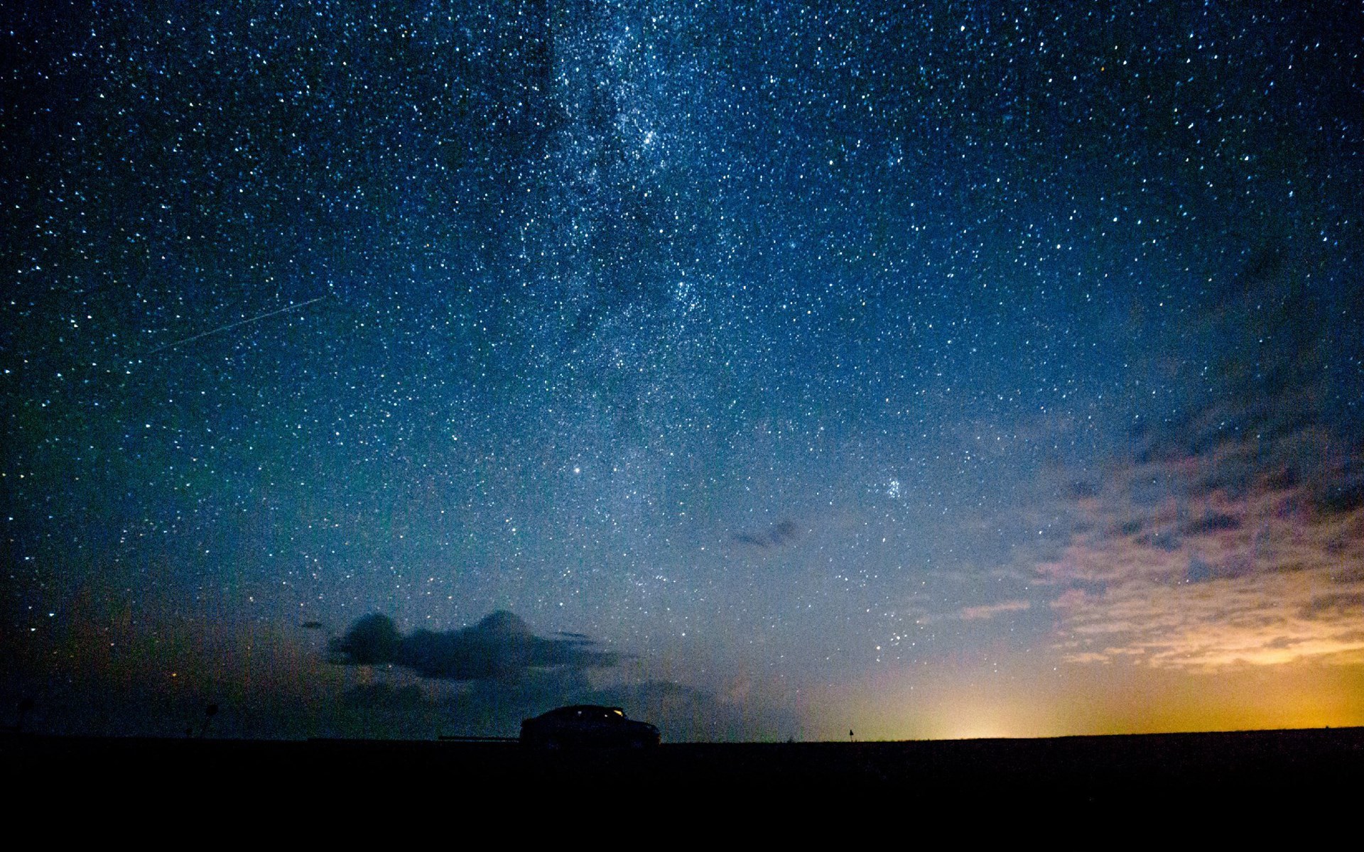 世界上最美的景,大概就是塔克拉玛干闪烁的星辰!