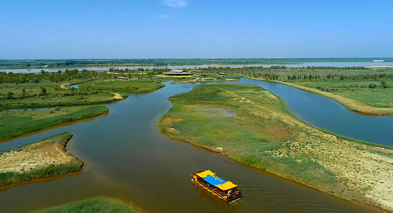 中国旅游景区大全之银川黄沙古渡_黄河
