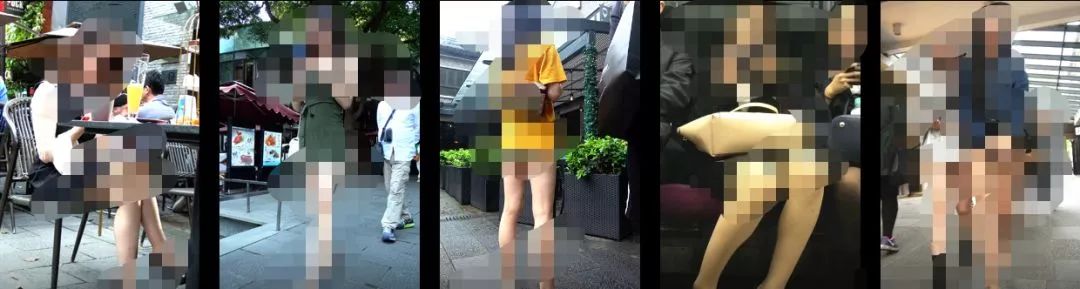 【不就是拍腿吗】,且不说私拍人家大腿照,是否违法.