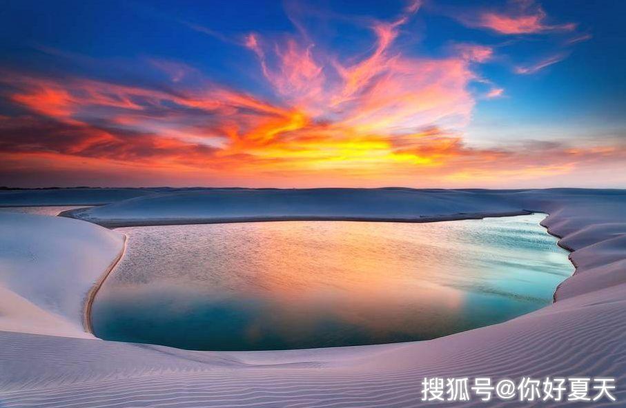 千湖沙漠丨地球上最神奇的沙漠,湖泊遍布宛若异星球