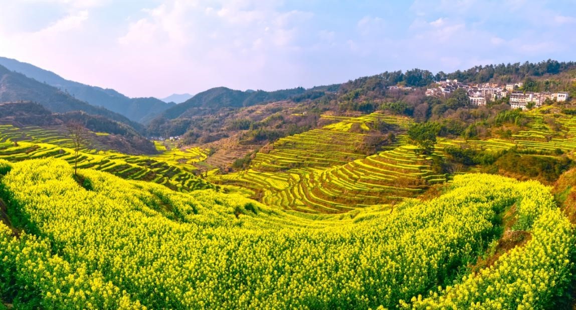 美丽中国江西篁岭景区