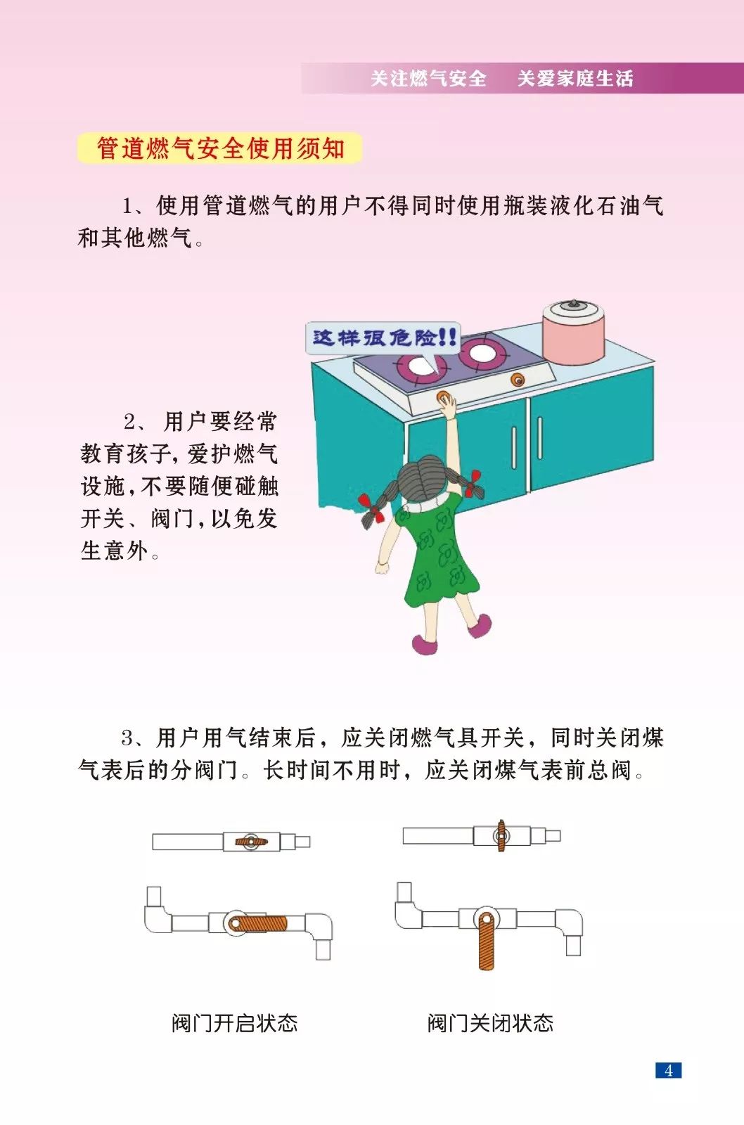 安全常识燃气安全使用宣传手册危险源于疏忽安全用气时刻牢记