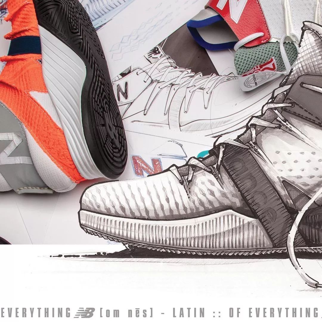 如今,new balance 为伦纳德的签名球鞋 omn1s 推出全新的 "the reign