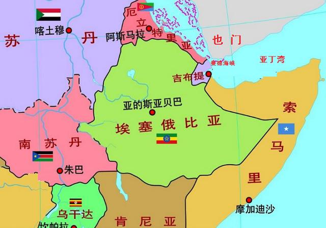 曾经的阿比西尼亚帝国,雄踞东非扼守红海,如何被一步步蚕食成一个内陆
