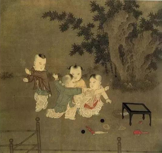 从"婴戏图"看古代小朋友如何玩耍!