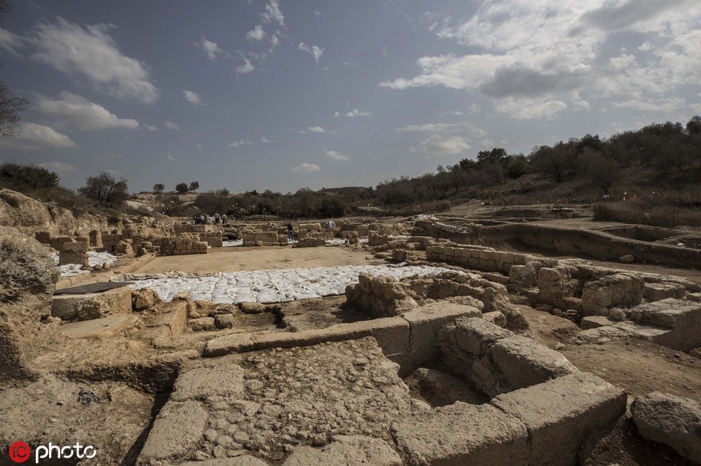 耶路撒冷发现1500年前教堂遗迹 精美拜占庭风格地砖保存完好