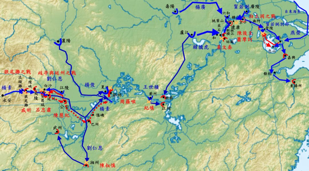 隋灭陈人口_隋灭陈地图