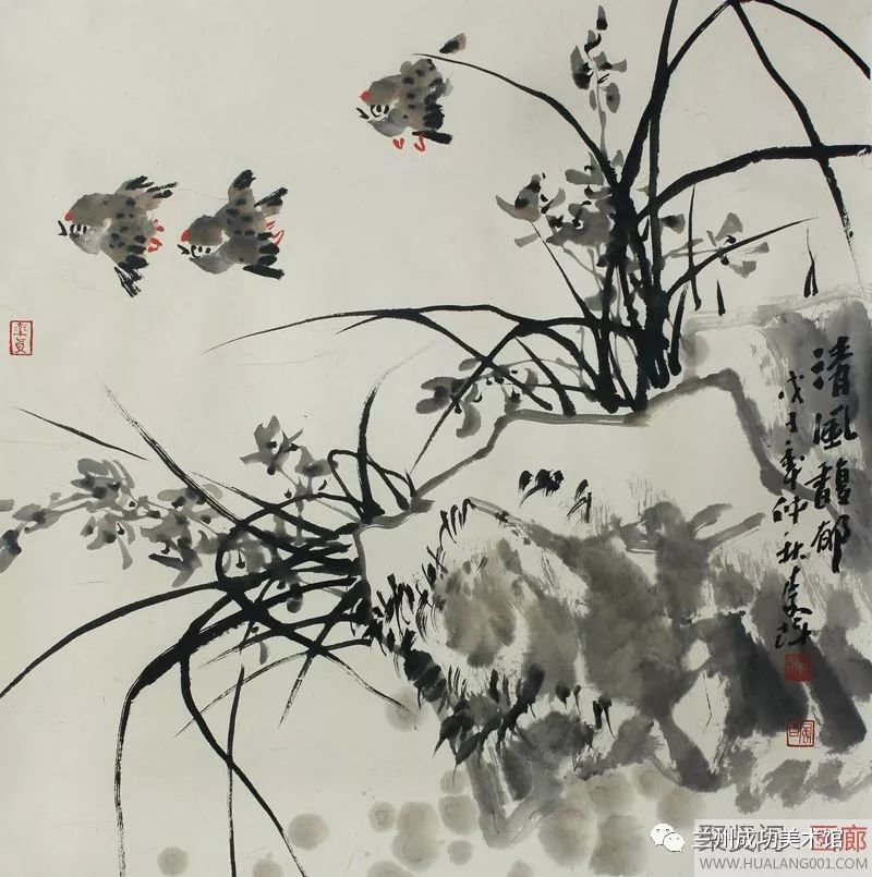 泼墨抒怀 淋漓酣畅——成功美术馆馆藏李辉花鸟画浅议