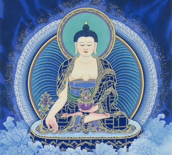 药师佛圣诞清净业障身心安乐