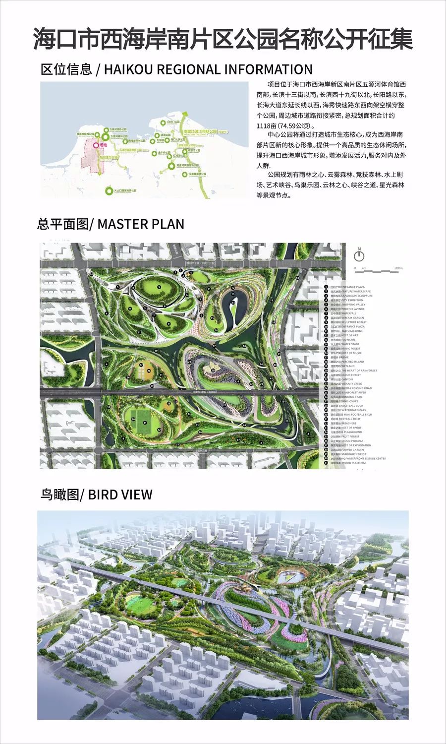 海口西海岸"万绿园"即将来袭!分分钟被效果图美哭.