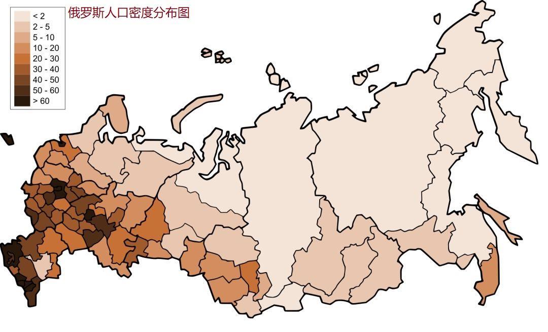 俄罗斯人口面积_10张图解密俄罗斯战略