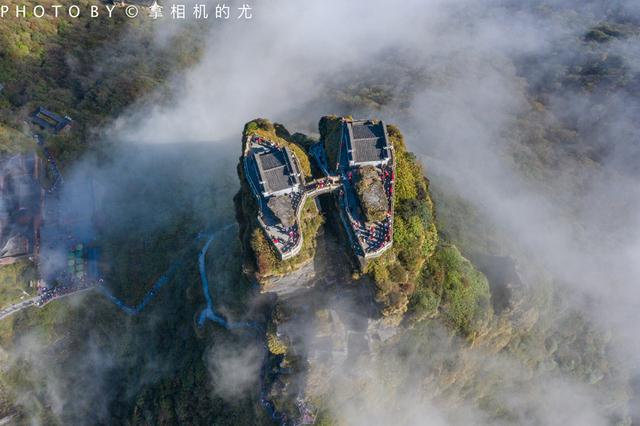 航拍贵州梵净山，中国唯一上榜《国家地理》2019旅行清单的地方