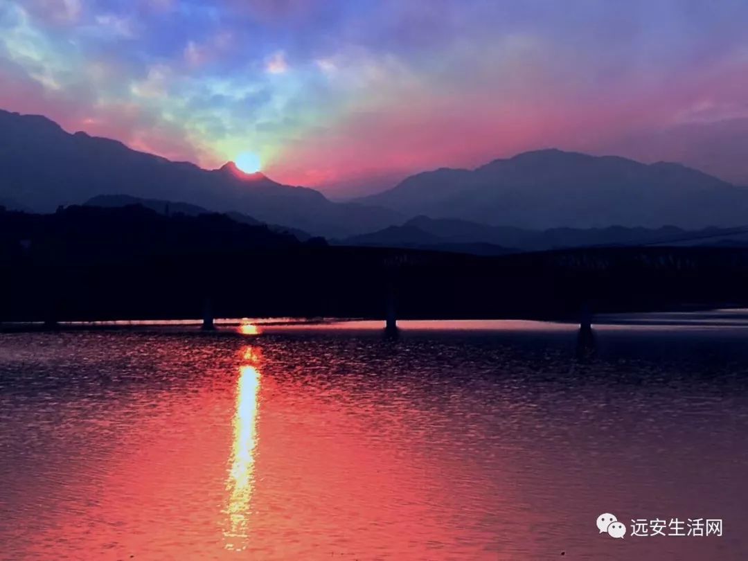 远安的夜景,美的令人窒息!_摄影