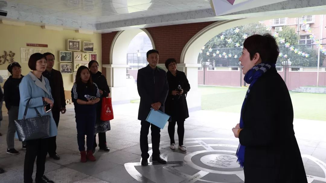 区政协委员监督性视察万全小学兴安路校区