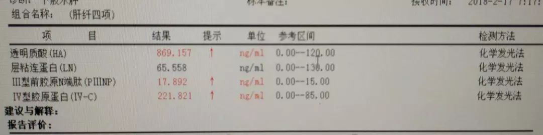 肝功能化验单 详尽分析 !