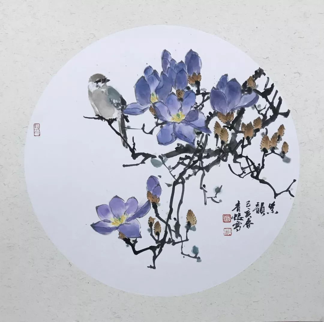 顾青蛟写意花鸟画配鸟技法班招生只需100元