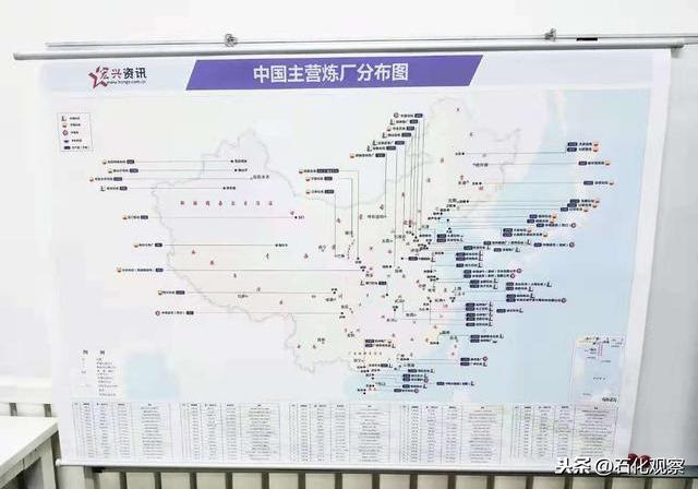 全国炼厂,油气田分布地图(2020版)