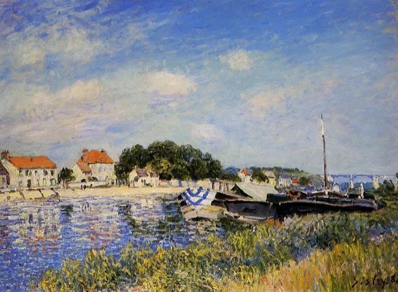 风景画圣手,印象派"七星"中璀璨的明珠,英国画家alfredsisley