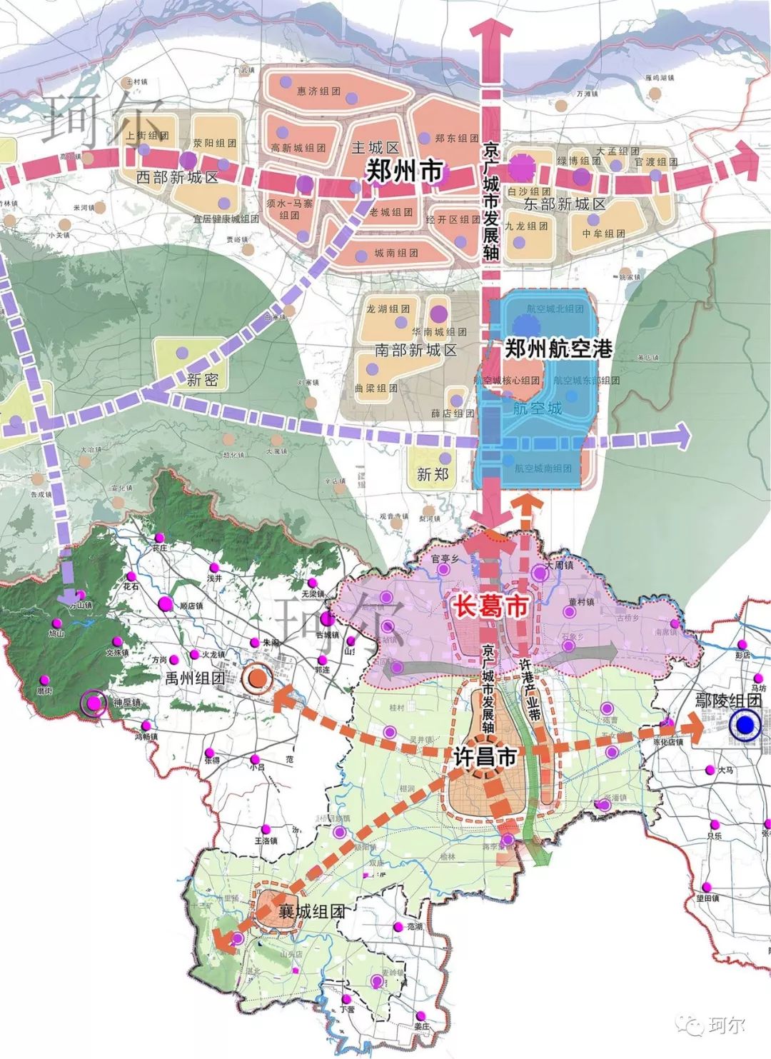 重大规划获批,许昌2035年是这样的!_郑州