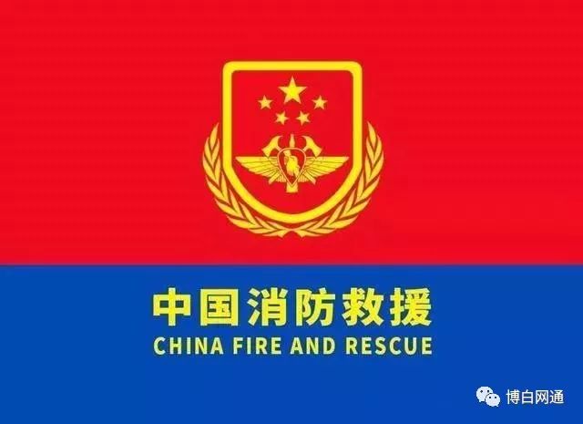 2019年10月25日,博白县消防救援大队举行2019年度消防员退出向队旗