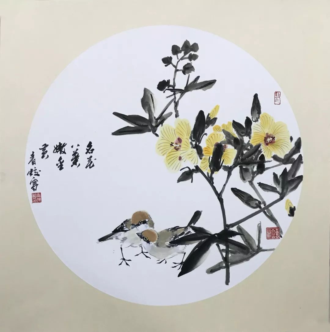 顾青蛟写意花鸟画配鸟技法班招生只需100元
