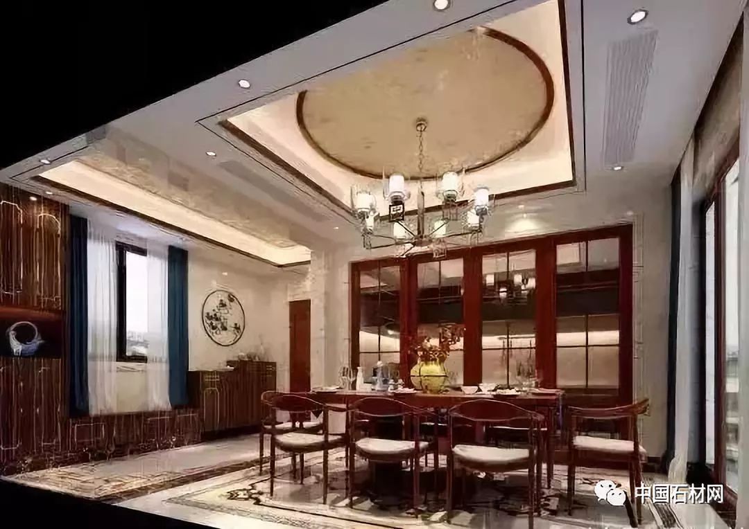 新中式大理石装修,邻居们都觉得美哭了