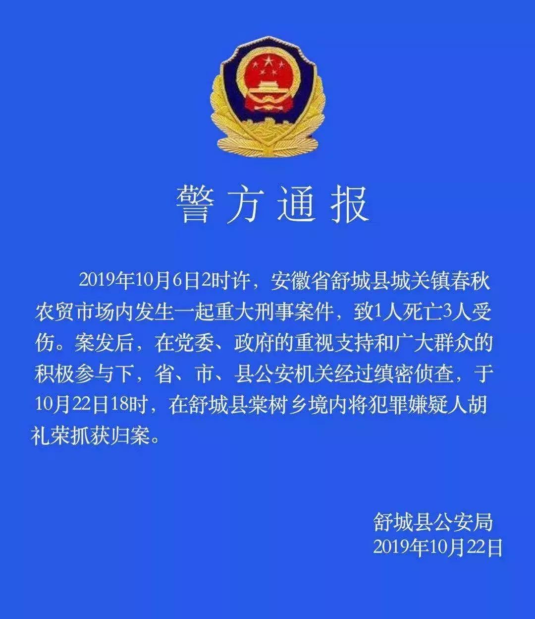 舒城胡礼荣案目击者讲述惊心的事发经过