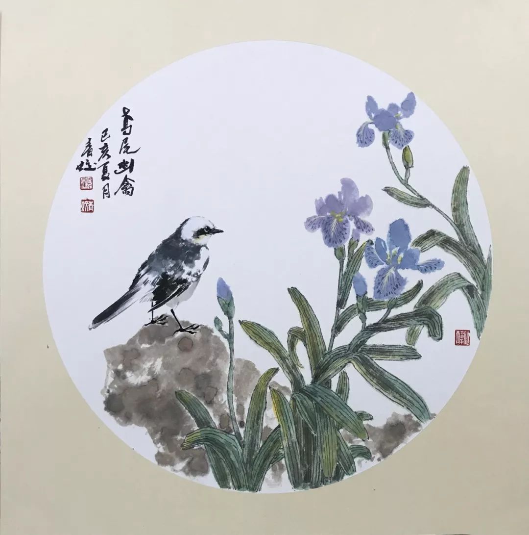 顾青蛟写意花鸟画配鸟技法班招生只需100元