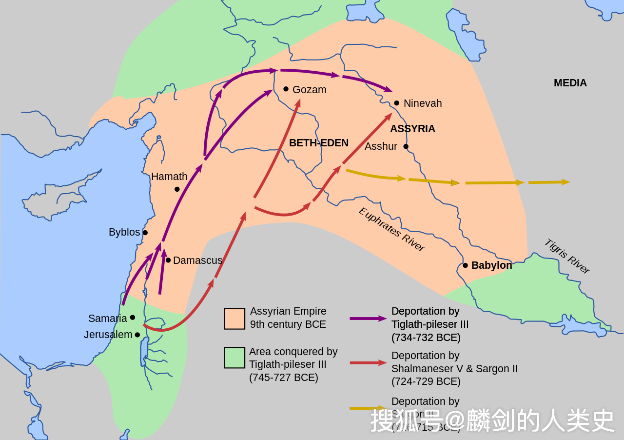 【看地图说古国】021 西亚古代强国:亚述帝国(七)