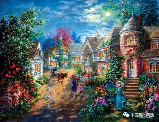 梦幻唯美童话般的生活场景
