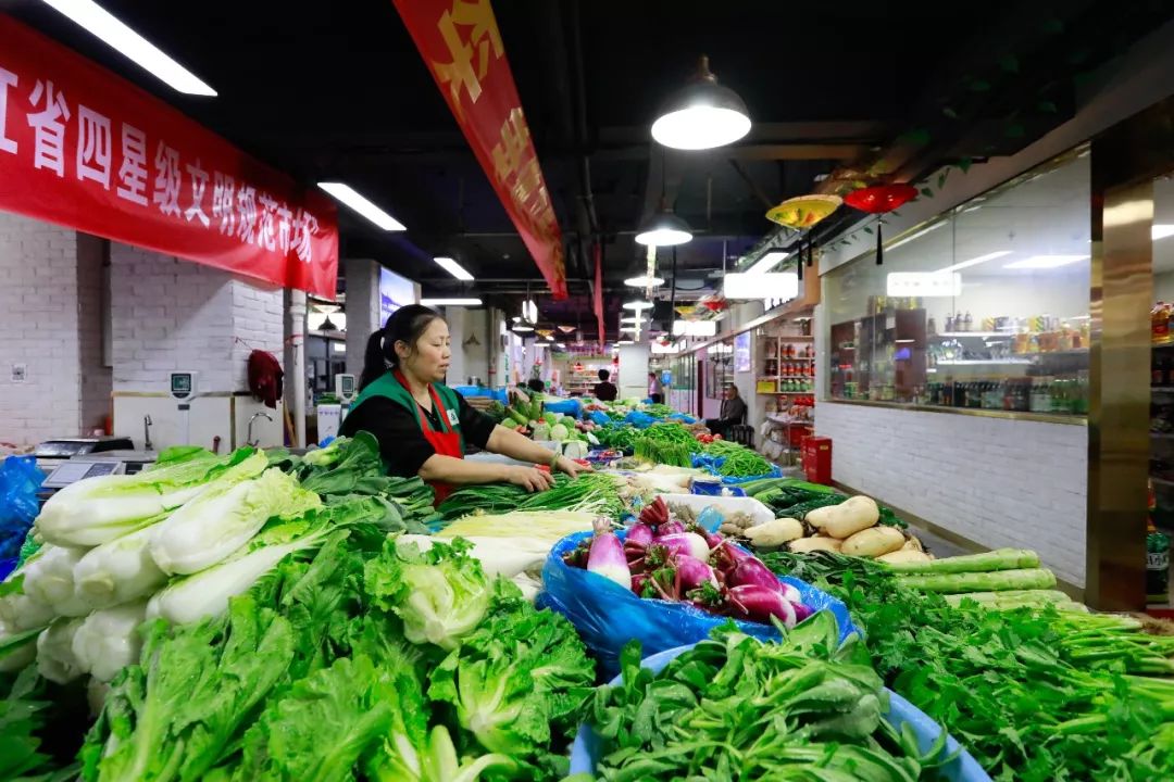 拱墅的"菜市场"美成这样了?年底前,8家农贸市场升级后