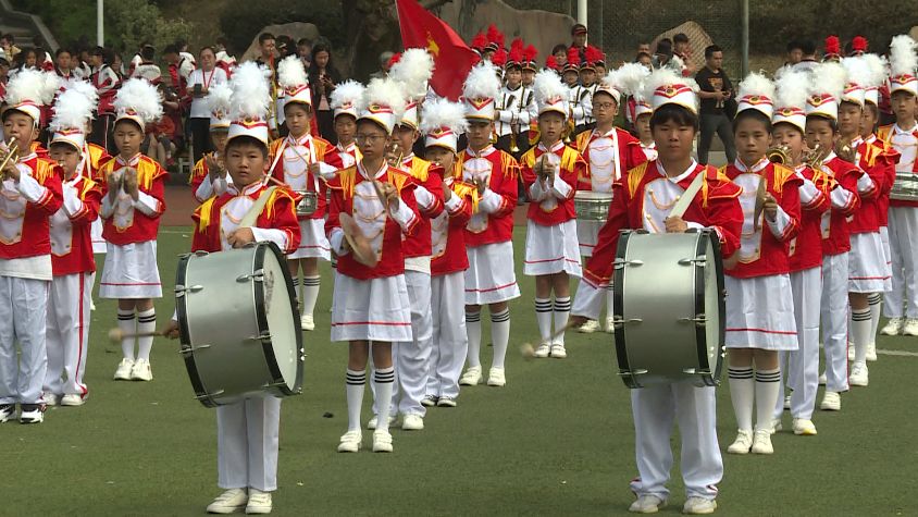 青田县少先队鼓乐队比赛展现新时代少年风采