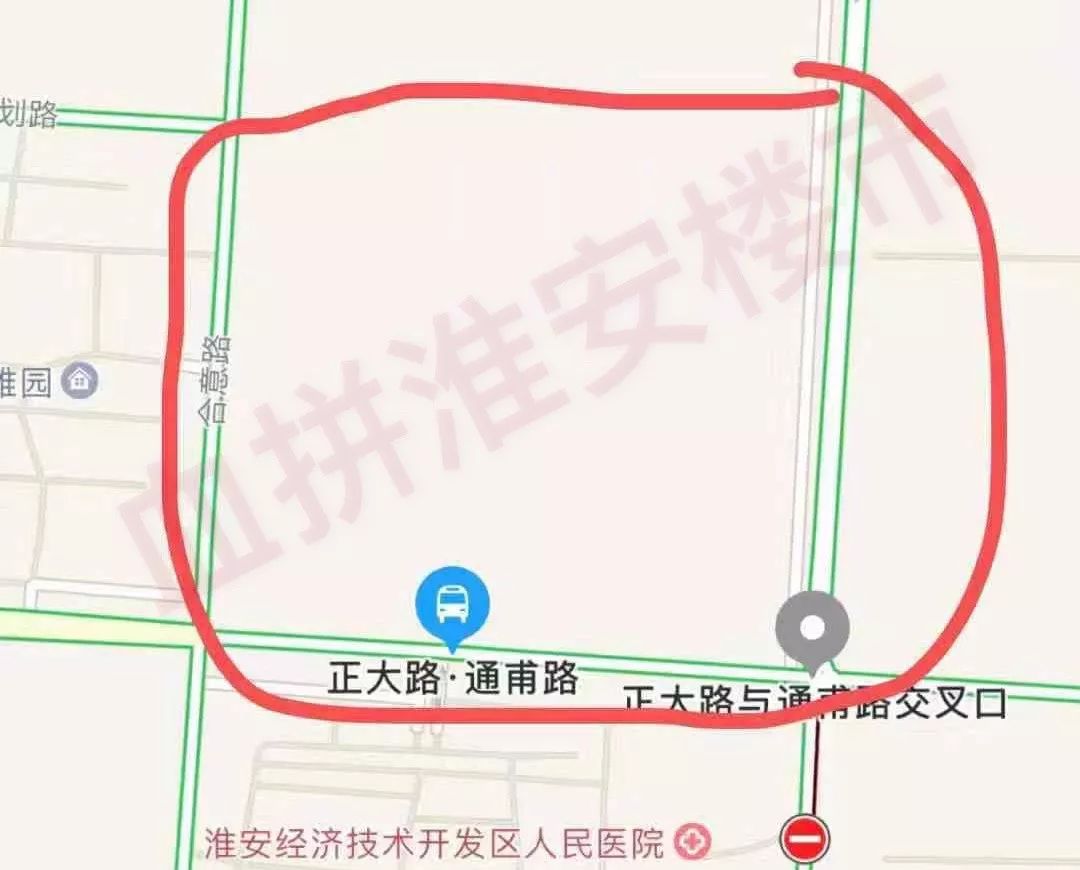 淮安致东房地产开发有限公司的项目地块位于大学城板块,疑是通甫路西