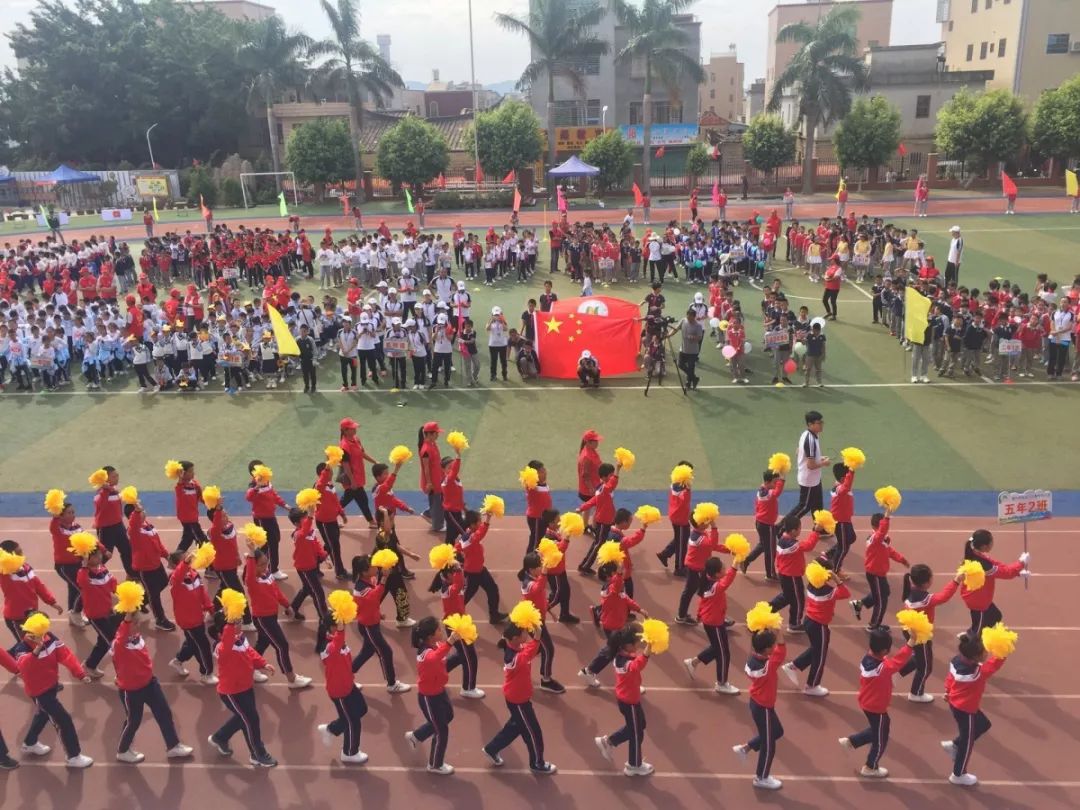 壮观精彩翔安内厝中心小学2019年龙木子杯秋季运动会