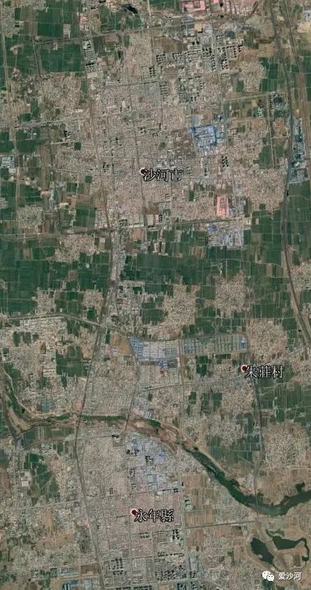 但在2019年的卫星地图上,永年区的面积已扩大了许多,但邢台沙河市的图片