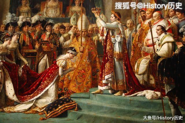 原创拿破仑加冕大典时的1个举动,令教皇和整个基督教世界都非常吃惊