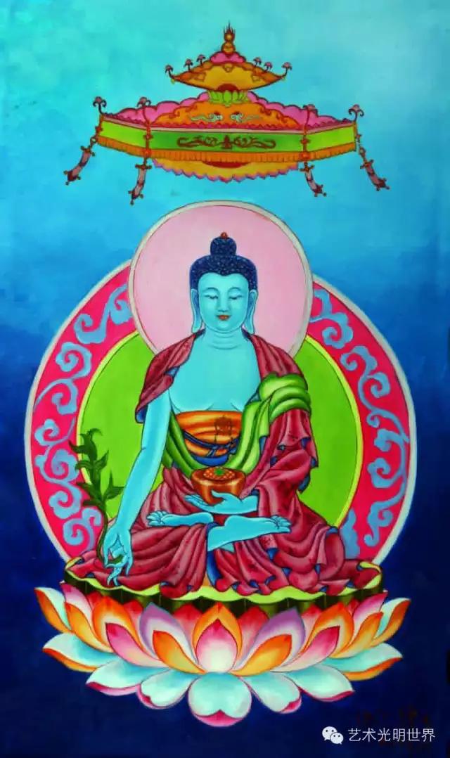 药师佛圣诞日是每年农历九月三十,药师佛圣诞是为了纪念十二愿王药师