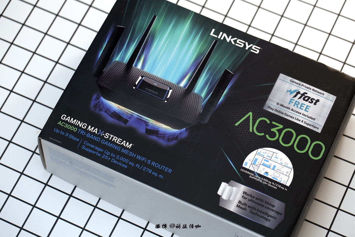 王者吃鸡，WiFi6之外最强游戏电竞MESH路由器：Linksys MR9000X为游戏