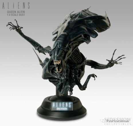 alien 1/4 scale bustmatrix studio矩阵工作室 aliens 1:4异形母下面
