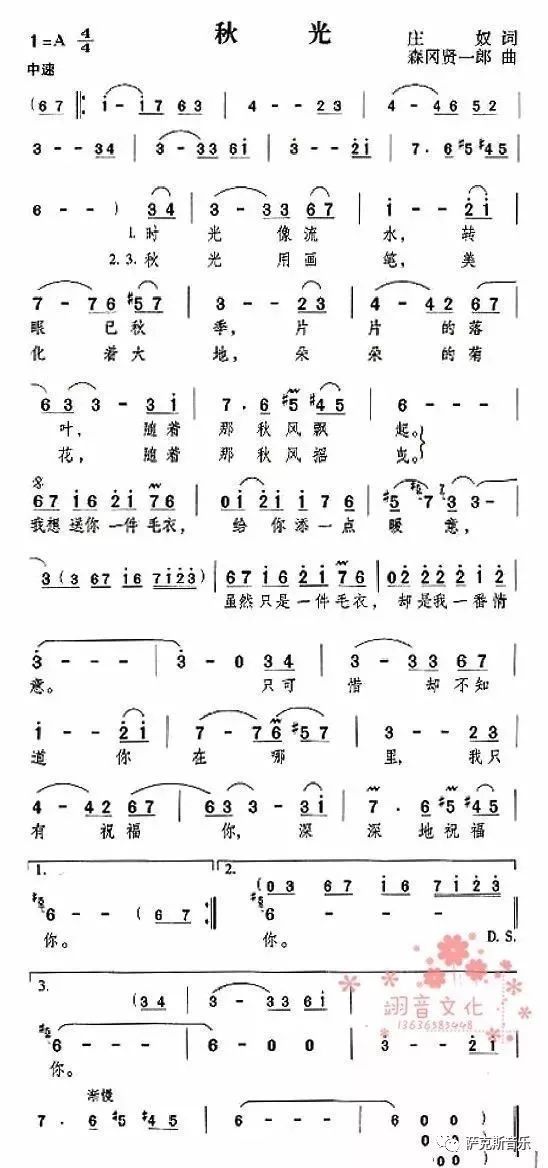 歌曲柔情似水曲谱_歌曲柔情似水图片