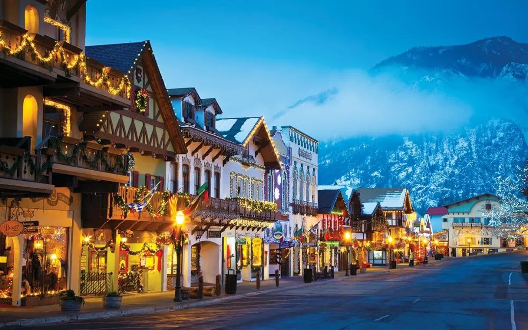 今年冬天,一定要打卡温哥华附近这个"圣诞村"!秒穿越到欧洲_小镇