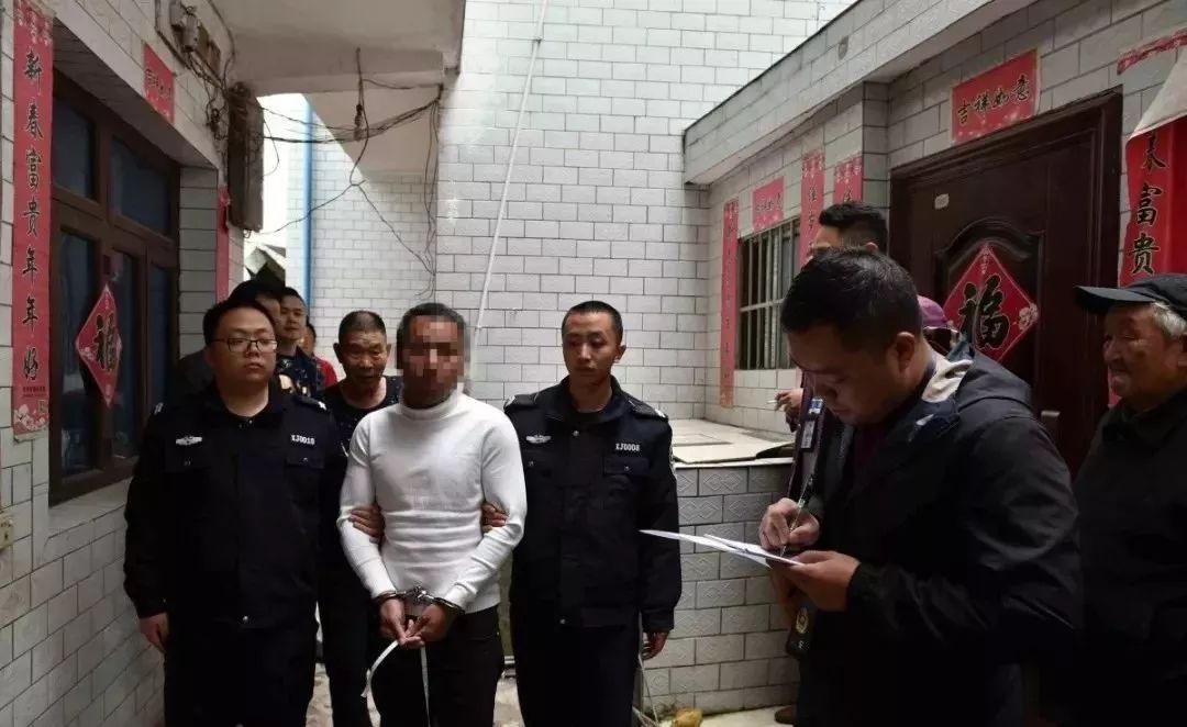 着抓了镇雄3男子一夜之间盗窃过16家人